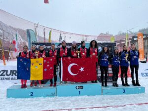 Ioana Hododi, Ioana Miu, Larisa Dua Shahzada și Alexia Brădățan medalie de argint la Erzurum. Snow Volley