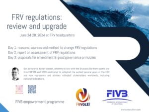 FRV seminar - FRVolei