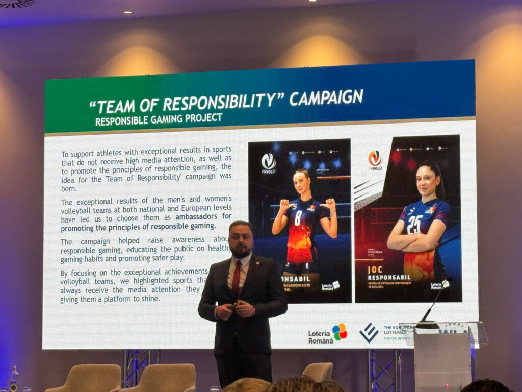 World Lottery Association (WLA): Barcelona - Campania „Echipa Responsabilității”