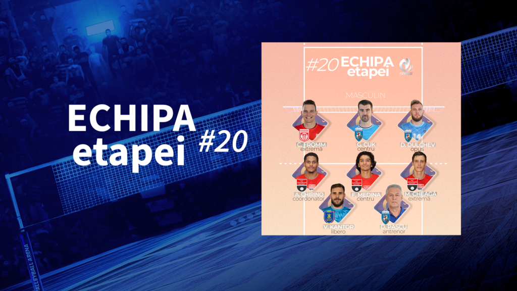 Echipa etapei site #20M - SCMU Craiova și Știința Baia Mare, performerele rundei