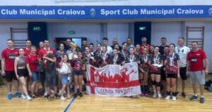 ACS Champions Sibiu a cucerit medaliile de argint la minivolei feminin - FRVolei