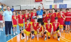 CSS Zalau a obtinut argintul la U13 m - FRVolei