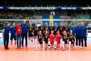 Felicitari echipei nationale de volei feminin a Romaniei!