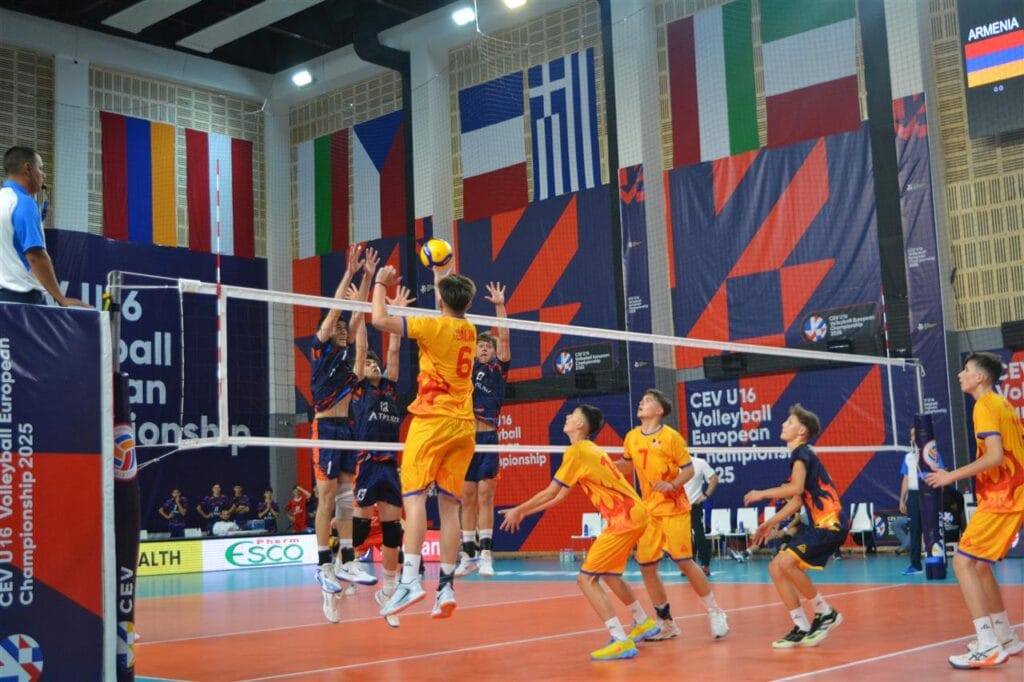 Naționala României a câștigat patru partide la Campionatul European