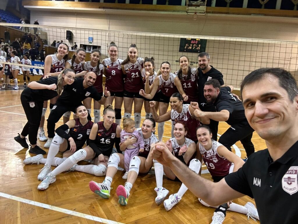 Rapid s a impus la Cluj Napoca - FRVolei