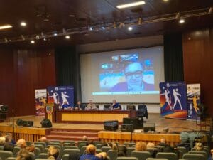 Președintele Comisiei Europene de Arbitraj, alături de arbitrii și supervizorii români la seminarul anual, prin videoconferință