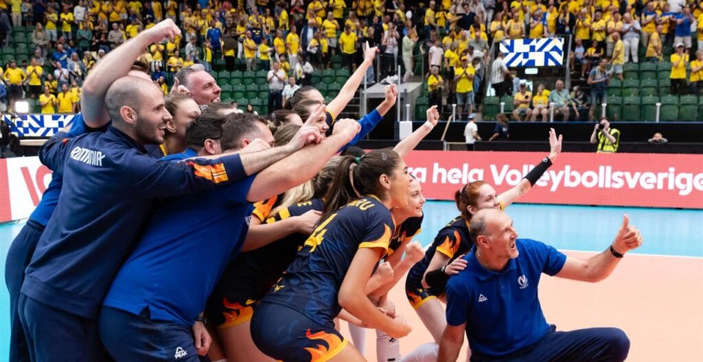Poza bucuriei, după câștigarea bronzului în Golden League