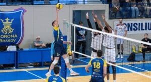 Rezultatele etapei a noua a Diviziei A1 la volei masculin 2 - FRVolei Corona Brasov - Rapid