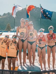 România începe sezonul la volei pe plajă cu o victorie impresionantă! 1 - FRVolei Francesca Alupei si Beata Vaida cuceresc aurul la volei pe plaja - Futures Mount Maunganui