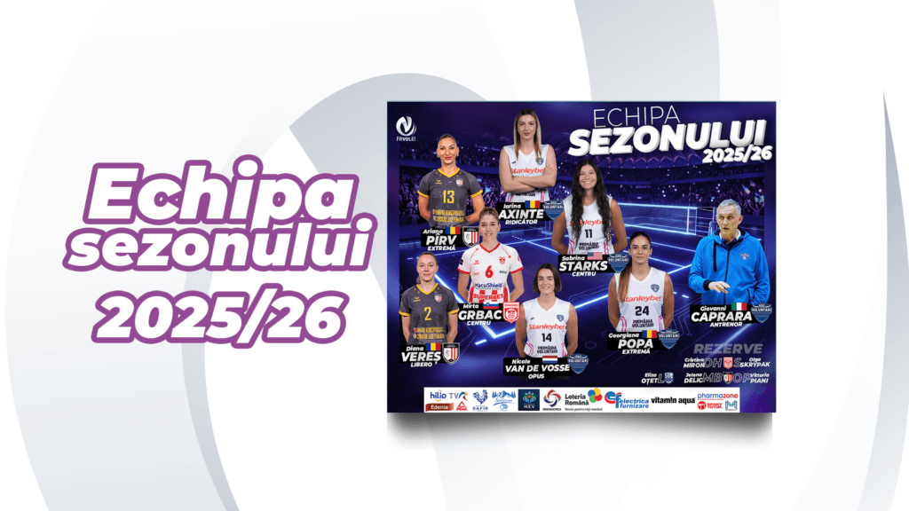 Echipa sezonului - volei feminin