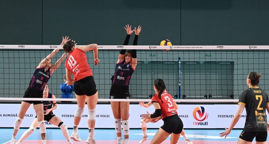 Volei Alba Blaj a inversat gazdele cu Rapidul