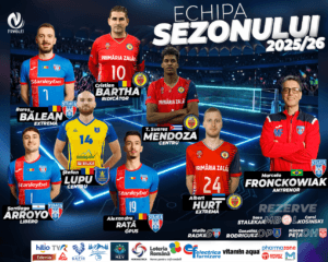 Echipa sezonului – volei masculin
