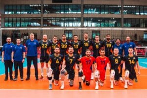 Naționala masculină a României, o victorie și un eșec în startul Ligii Europene 3 - FRVolei Naționala României la turneul din Letonia