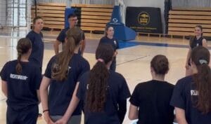 Naționala feminină U16 debutează marți la Campionatul Balcanic 2 - FRVolei Alexandra Trică la antrenament