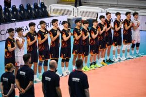 România, înaintea meciului câștigat cu Olanda, de la Campionatul European U18