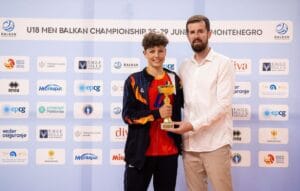 România, locul 5 la Campionatul Balcanic U18 masculin 2 - FRVolei Valeriu Verciuc a fost desemnat cel mai bun libero Campionat Balcanic U18