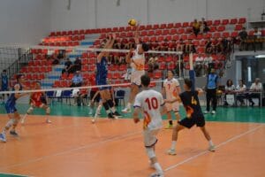 Naționala masculină U17 a României a încheiat cu medalia de bronz participarea la Campionatul Balcanic 1 - FRVolei Fază de atac a tinerilor noștri jucători