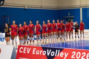 Nationala Feminina a Romaniei la Boario