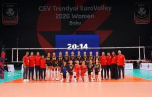 După punctul câștigat cu Țările de Jos, România joacă azi cu Azerbaidjan la EuroVolley 2 - FRVolei Naționala României înaintea primului meci de la EuroVolley 2026
