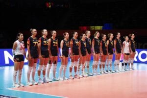România a încheiat EuroVolley 2026 cu o victorie. Tricolorele, foarte aproape de calificarea în optimi 2 - FRVolei Naționala feminină a câștigat ultimul meci din grupă