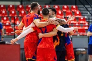 Naționala masculină, o victorie și un eșec în amicalele contra Greciei - Eurovolley 2026 1 - FRVolei Eurovolley 2026: Naționala masculină a României în amicalele cu Grecia