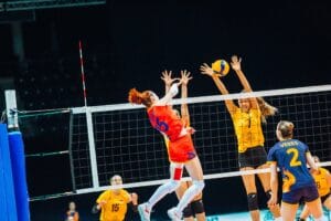 Naționala feminină a României debutează sâmbătă la EuroVolley 2026 contra Țărilor de Jos 1 - FRVolei Sorina Miclăuș în atac