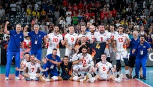 Bucuria după victoria cu Elveția, prima de la EuroVolley 2026