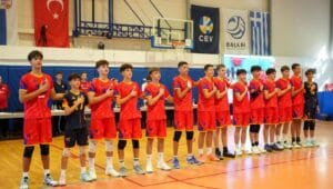 Naționala masculină U16 a României, bronz la Campionatul Balcanic 1 - FRVolei Nationala U16 masculin