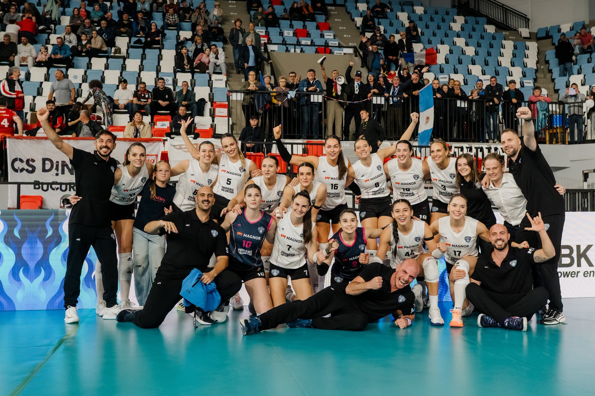 Federatia Romana de Volei 1 - FRVolei CSO Voluntari a cucerit a treia Supercupă consecutivă