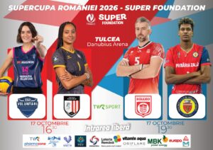 Supercupa României – Super Foundation 1 - FRVolei Supercupa Romaniei 2026 - Super Foundation, Danubius Arena, Tulcea